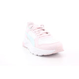 TRINITY 2 LT JR PUMA WHITE-AQUA GLOW-POWDER PINK
