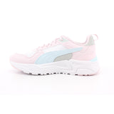 TRINITY 2 LT JR PUMA WHITE-AQUA GLOW-POWDER PINK