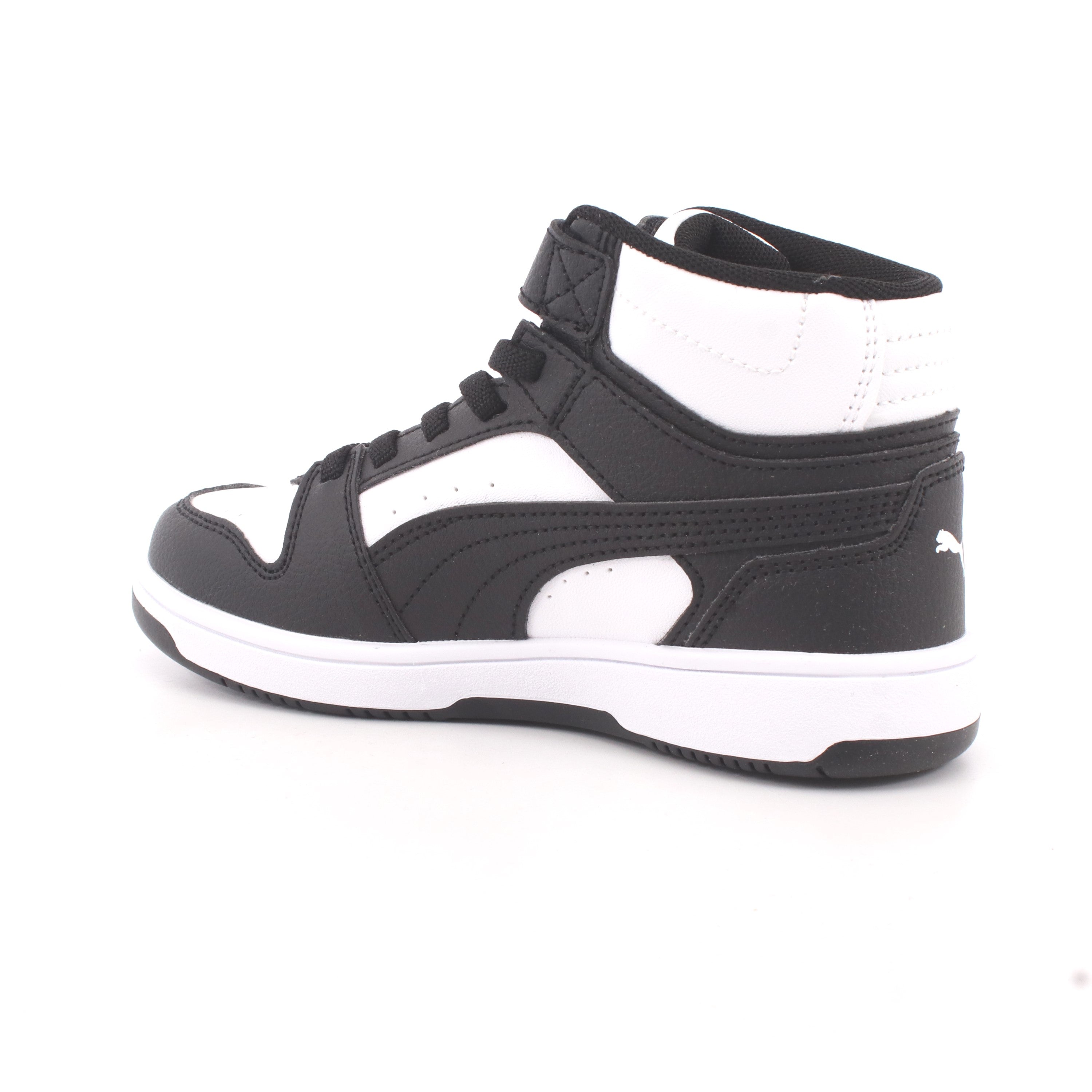 REBOUND SLAM MID AC+ PS PUMA WHITE-PUMA BLACK