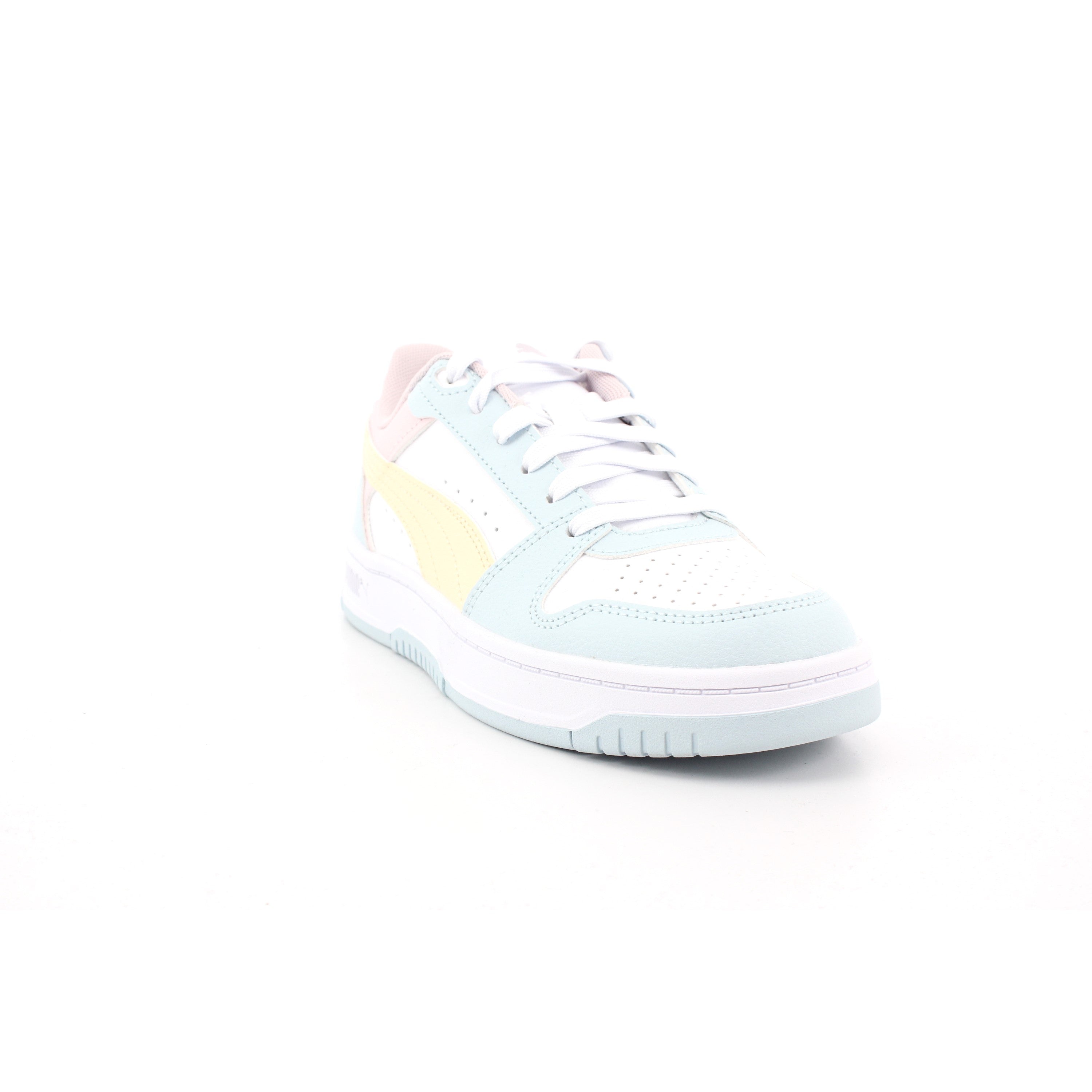 REBOUND SLAM LO JR AQUA GLOW-BUTTERCREAM-PUMA