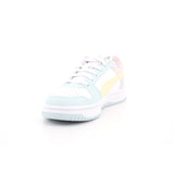 REBOUND SLAM LO JR AQUA GLOW-BUTTERCREAM-PUMA