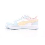 REBOUND SLAM LO JR AQUA GLOW-BUTTERCREAM-PUMA