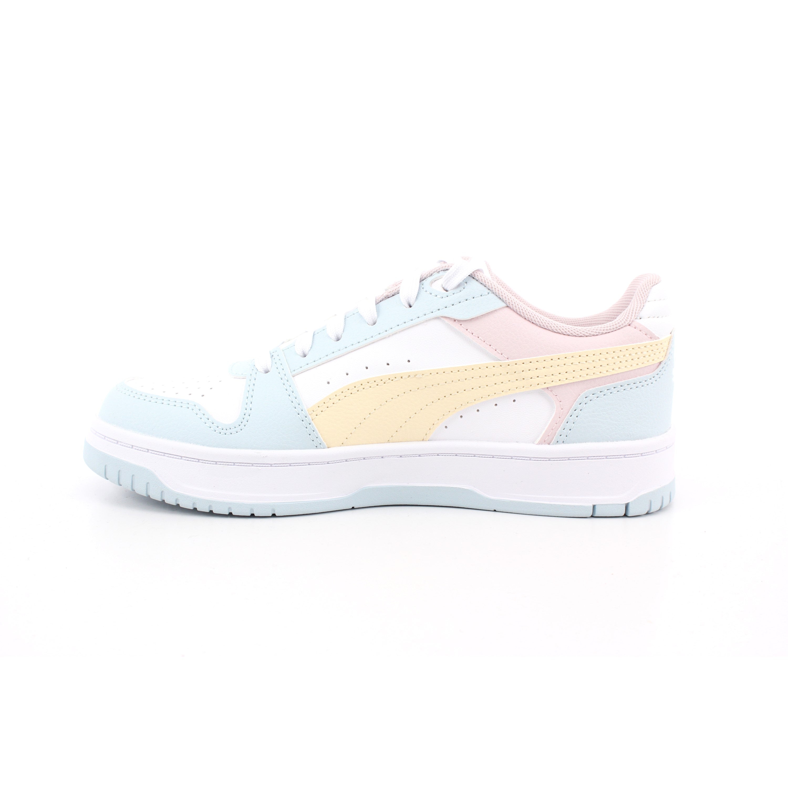 REBOUND SLAM LO JR AQUA GLOW-BUTTERCREAM-PUMA