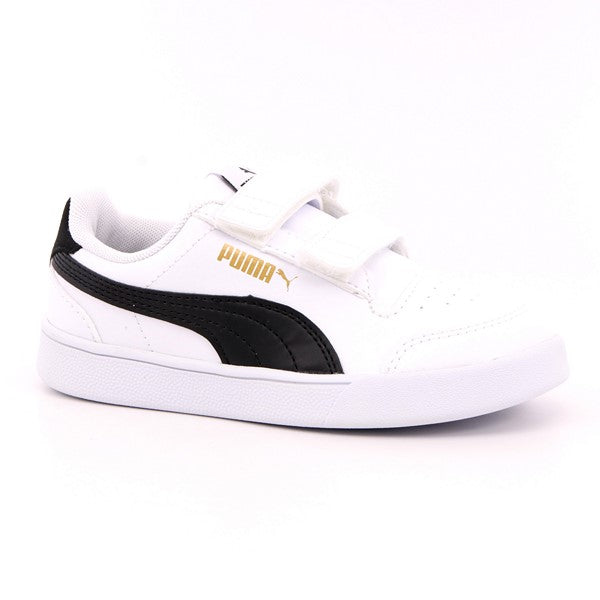 PUMA SHUFFLE V PS PUMA WHITE-PUMA BLACK-GOLD