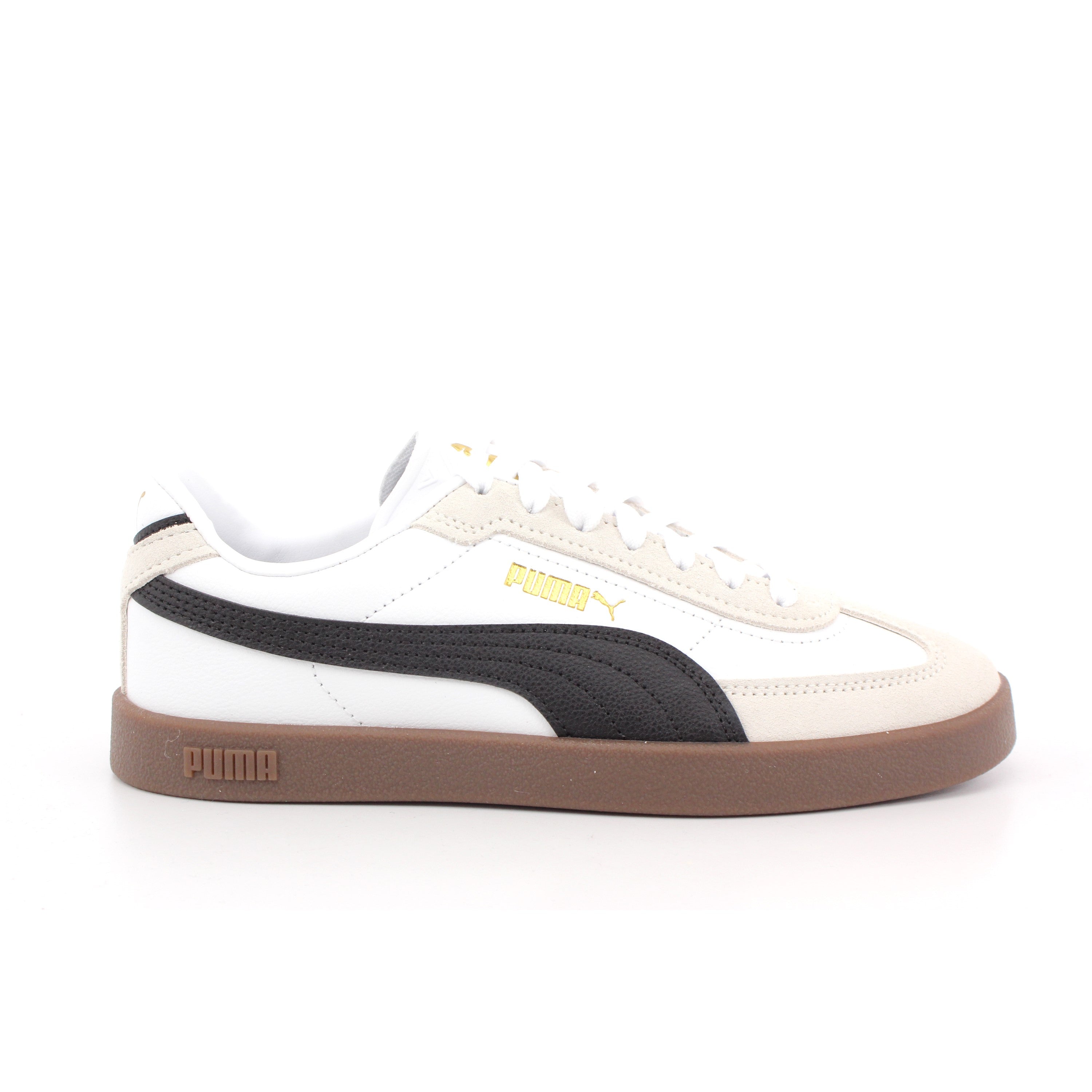 PUMA CLUB II ERA JR,PUMA WHITE-PUMA BLACK