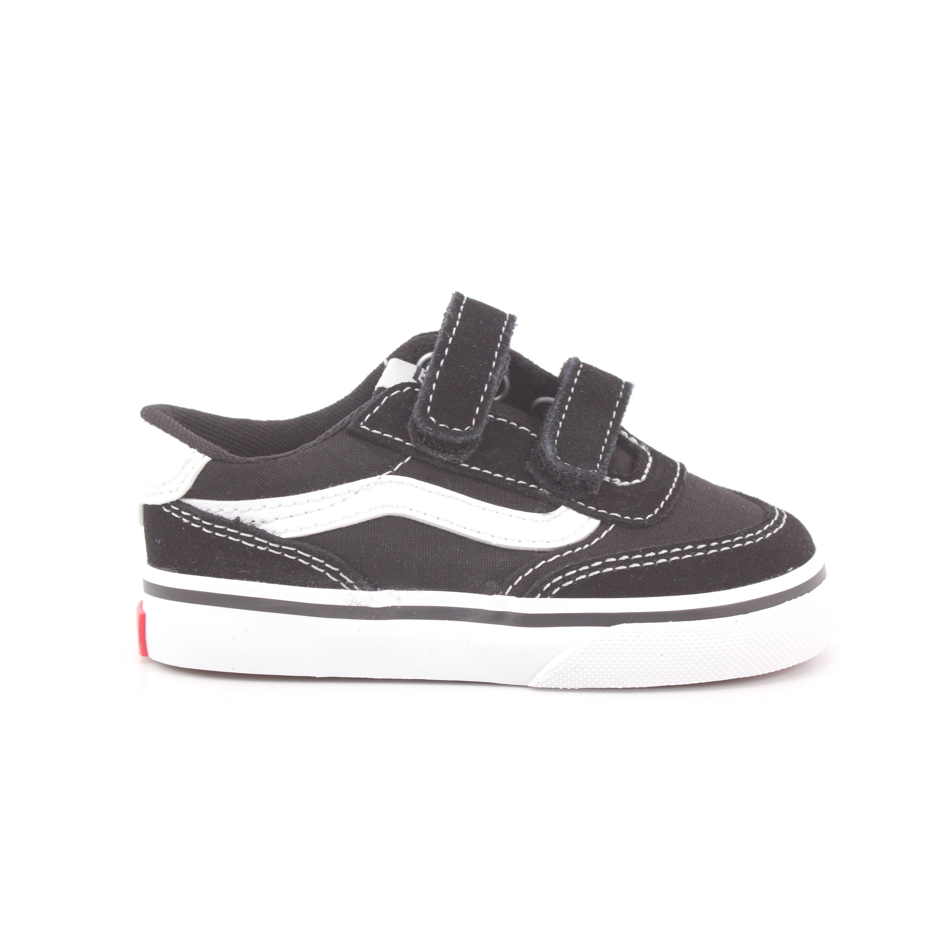 BROOKLYN LS V SUEDE/CANCAS BLACK/WHITE