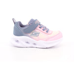 SKECHERS SOLA GLOW - GYLPGRY/LT.P