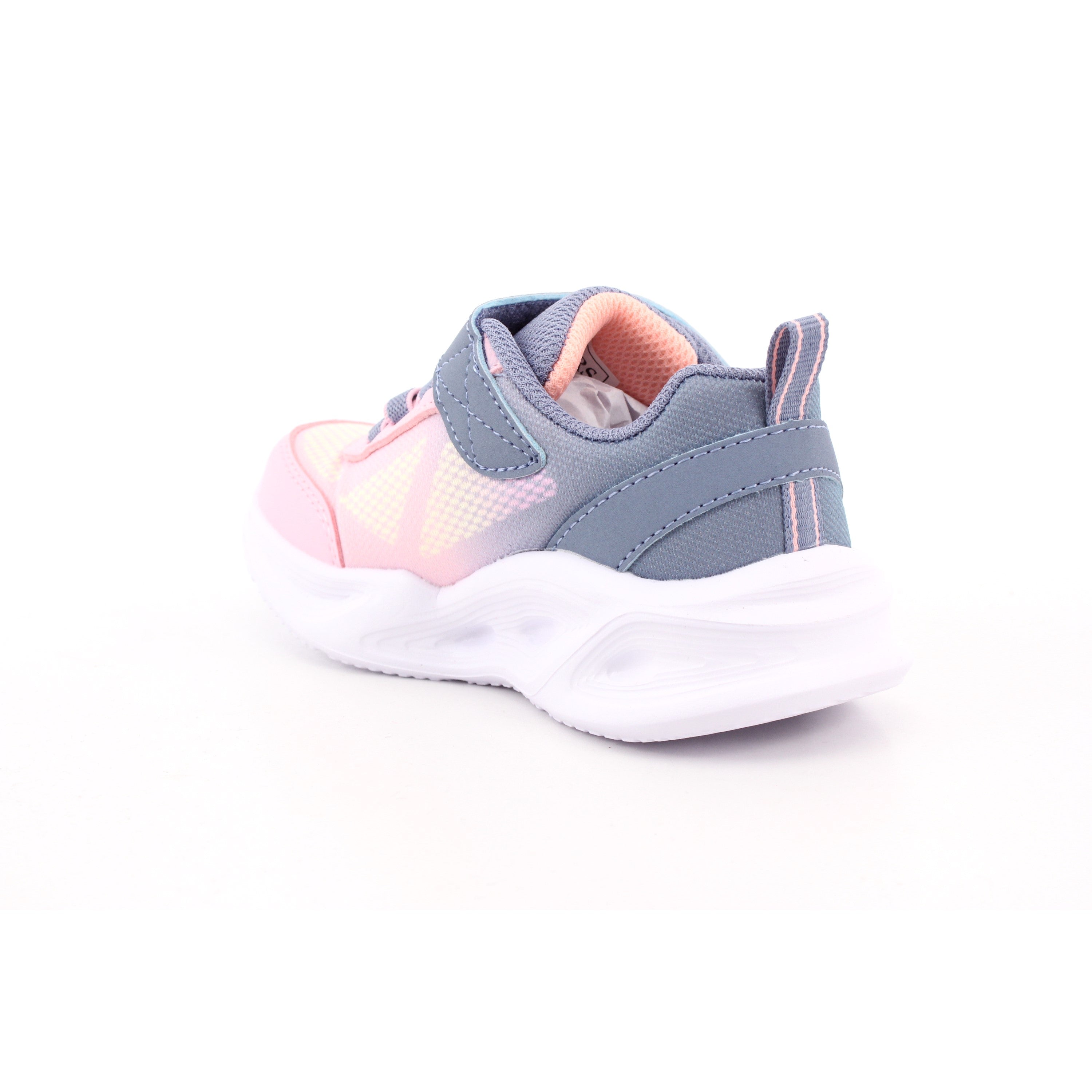 SKECHERS SOLA GLOW - GYLPGRY/LT.P