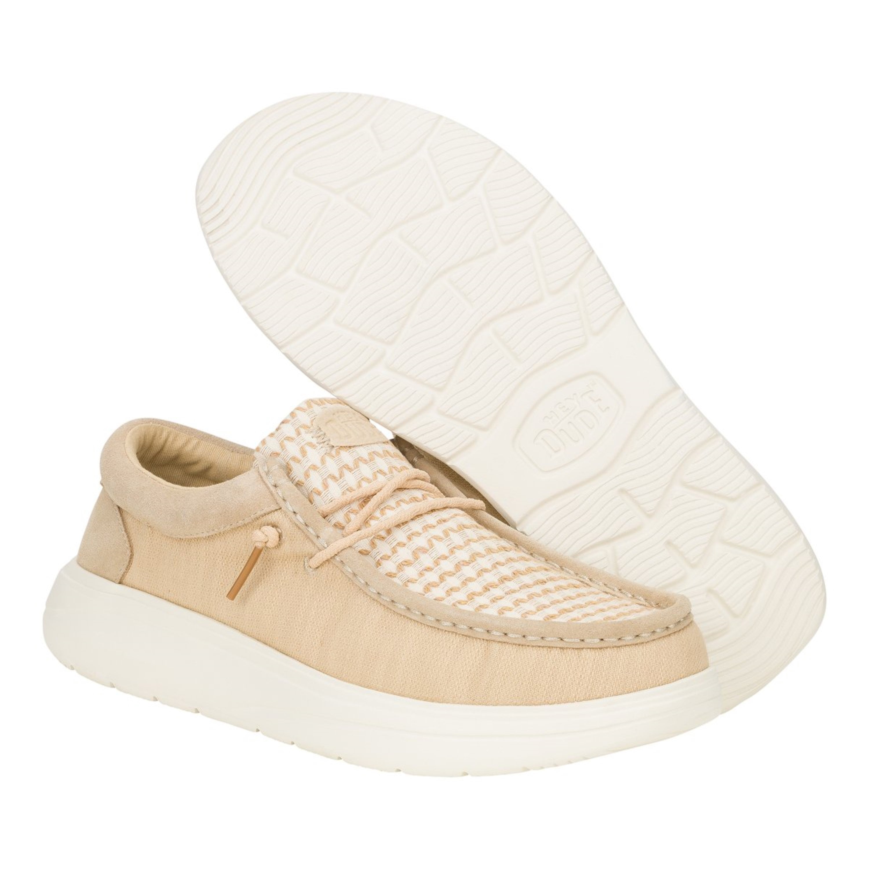 WALLY COMF WOVEN IRISH CREAM/MULTI