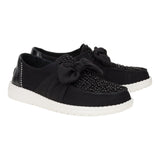 WENDY BOW EMBELLISHMENT BLACK