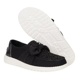 WENDY BOW EMBELLISHMENT BLACK