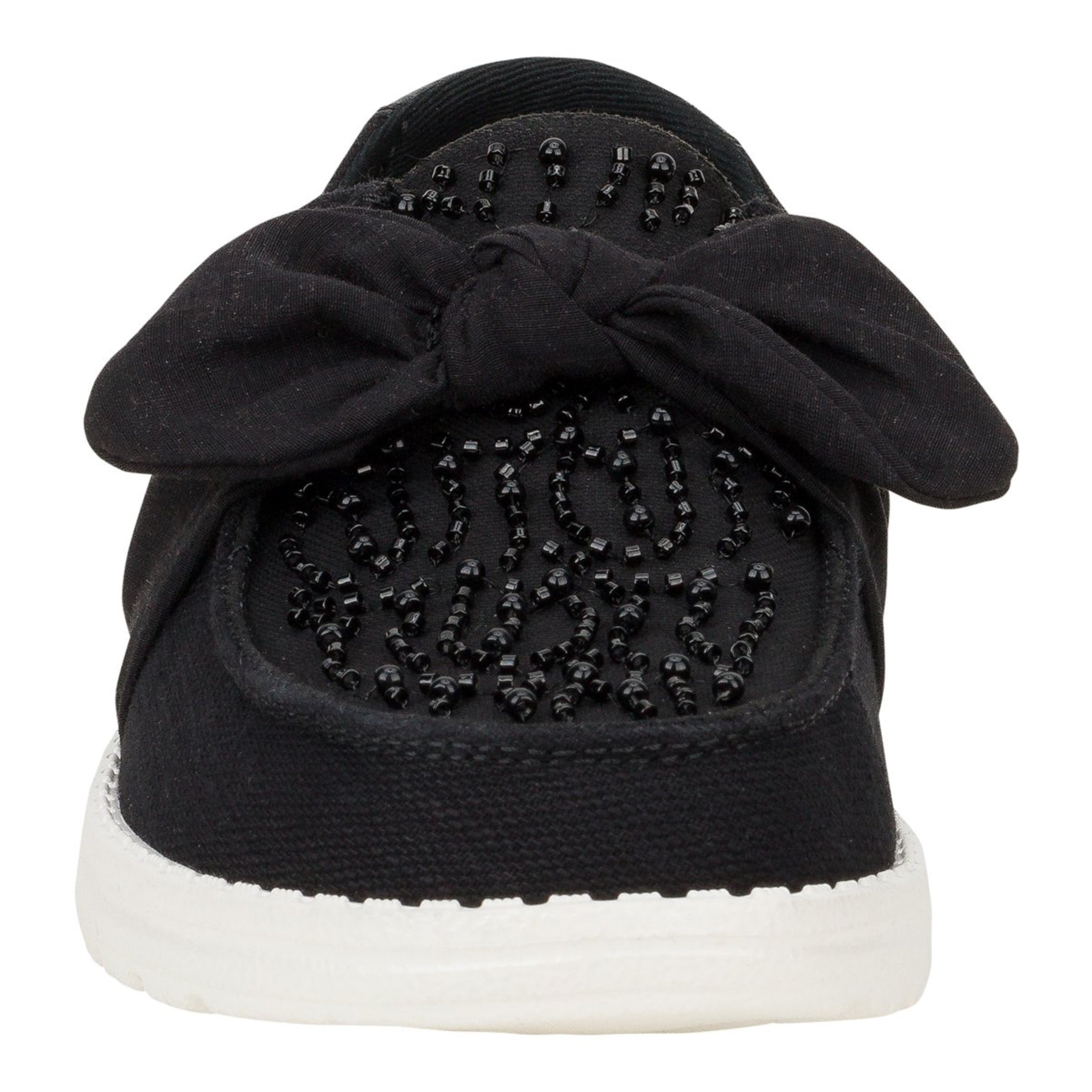 WENDY BOW EMBELLISHMENT BLACK