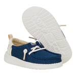 WALLY T SUMMER LINEN SARGASSO BLUE/WHITE