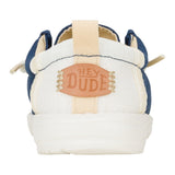 WALLY Y SUMMER LINEN SARGASSO BLUE/WHITE