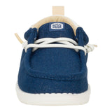 WALLY Y SUMMER LINEN SARGASSO BLUE/WHITE