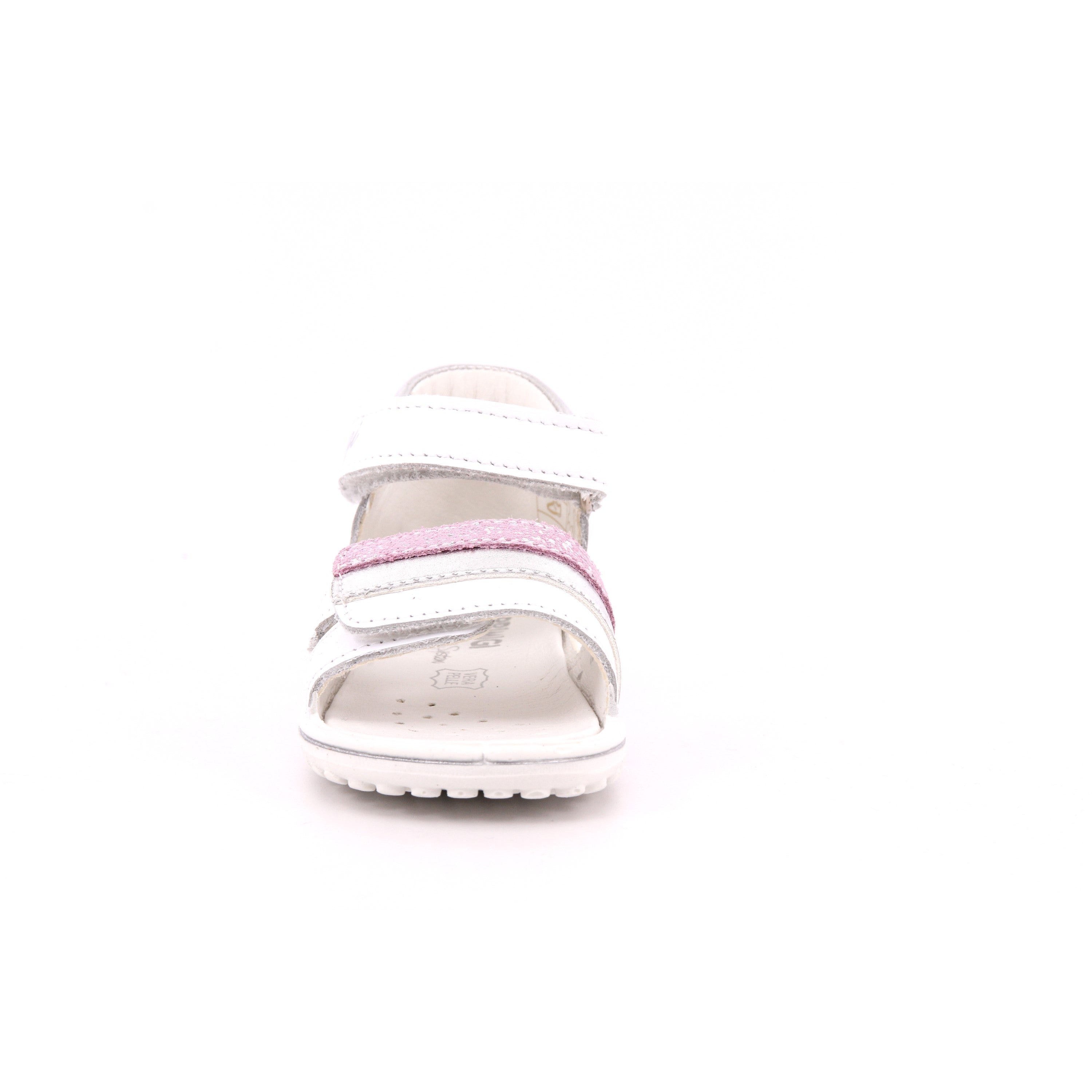 PSW 78652 BABY SWEET NAPPA/S.LAMIN. BIANCO/ARGENTO