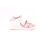 SANDALIA ESTAMPADA NAPA BLANCO