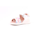 SANDALIA ESTAMPADA NAPA BLANCO