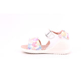 SANDALIA ESTAMPADA NAPA BLANCO