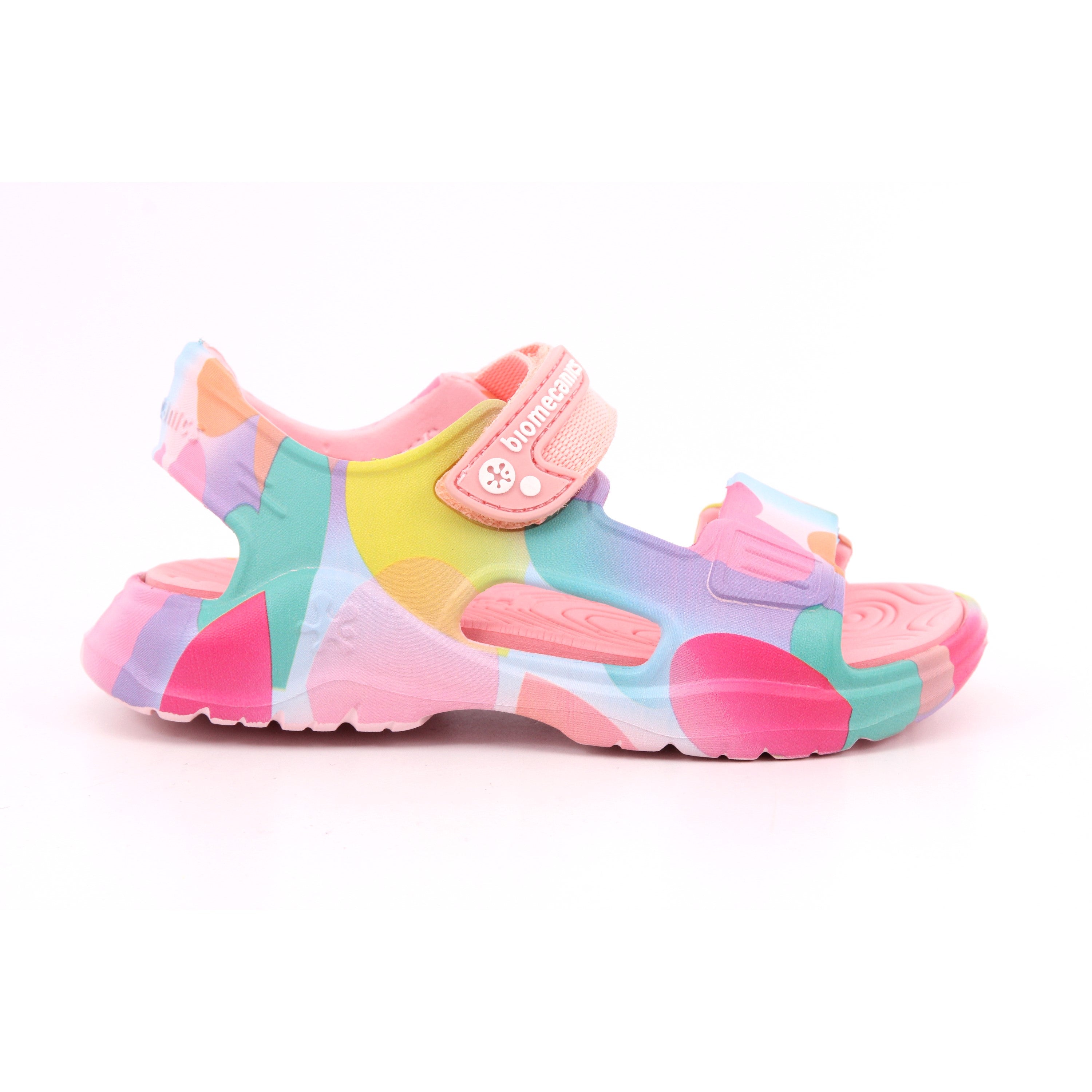 SANDALIA ESTAMPADA MAT BLANCO
