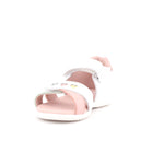 SANDALIA CORAZONES SAUVAGE BLANCO Y CIPRIA
