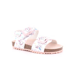 SANDALIA ESTAMPADA MAT BLANCO