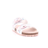 SANDALIA ESTAMPADA MAT BLANCO