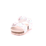 SANDALIA ESTAMPADA MAT BLANCO