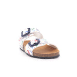 SANDALIA BIO ESTAMPADO MAT BLANCO