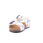 SANDALIA BIO ESTAMPADO MAT BLANCO