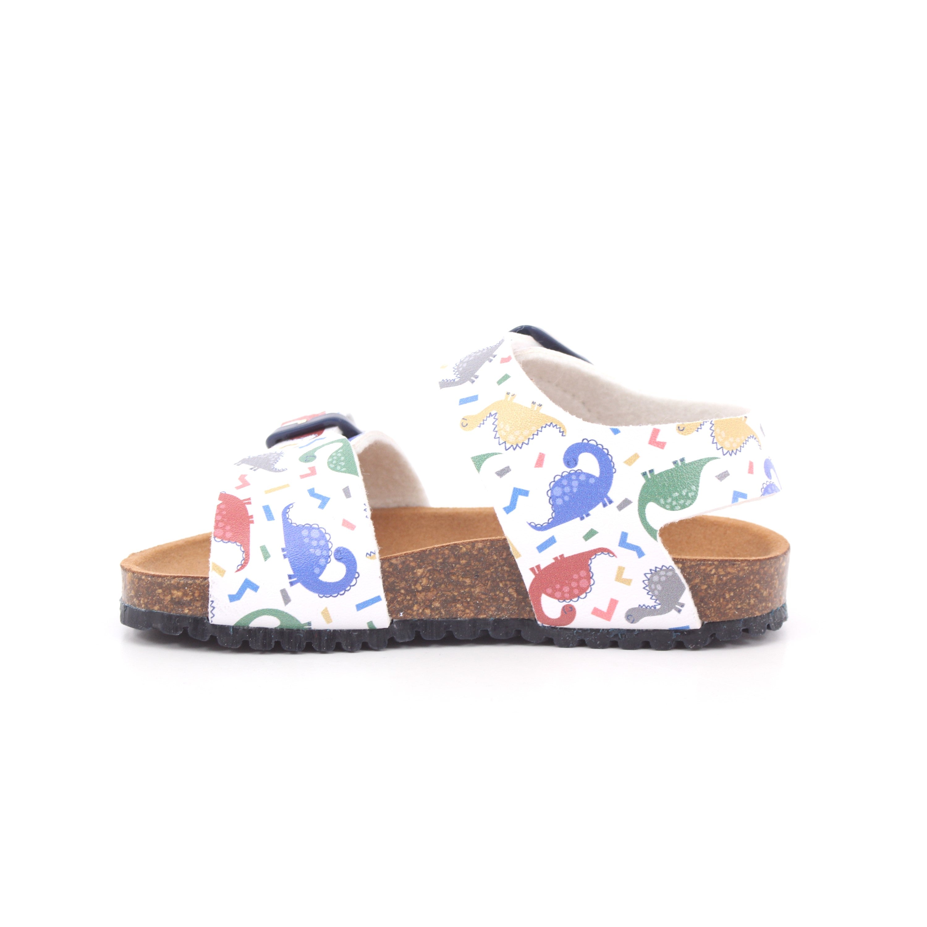 SANDALIA BIO ESTAMPADO MAT BLANCO