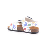 SANDALIA BIO ESTAMPADO MAT BLANCO