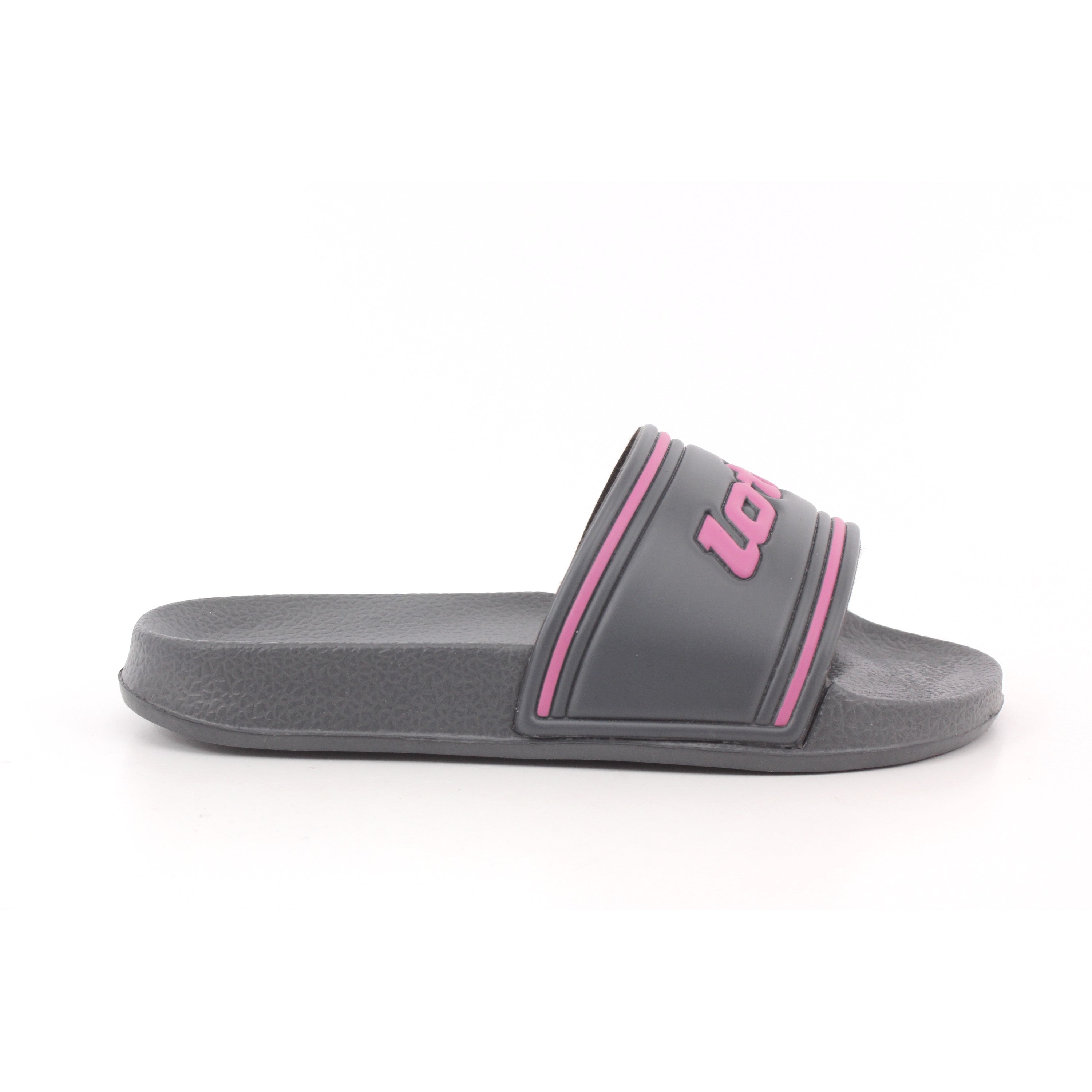 MIDWAY IV SLIDE CL EBONY/FUNKY PINK