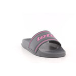 MIDWAY IV SLIDE CL EBONY/FUNKY PINK