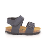 SANDALO BAMBINO NAPPA BLU 008