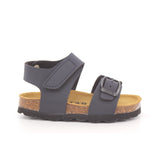 SANDALO BAMBINO NAPPA BLU 008