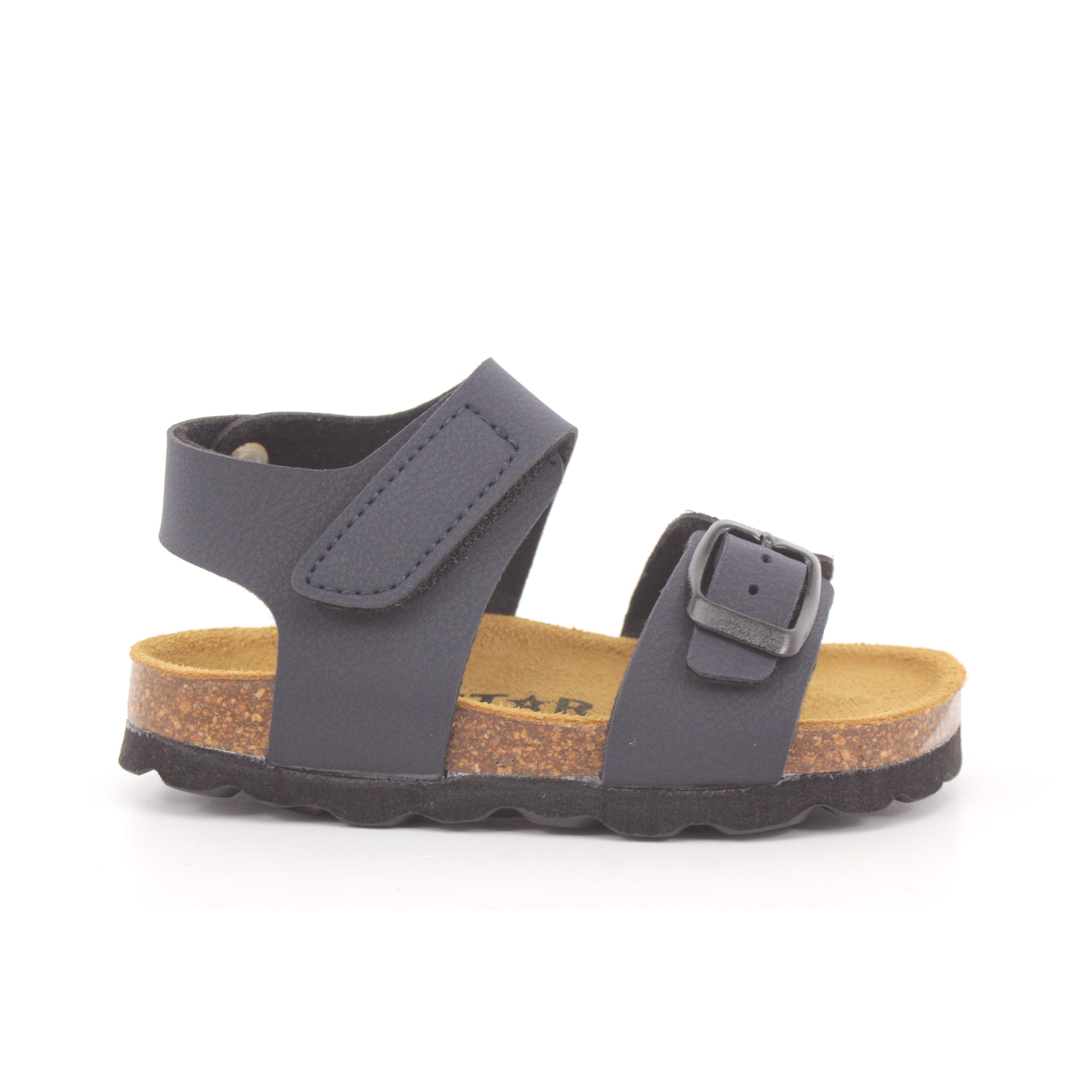 SANDALO BAMBINO NAPPA BLU 008