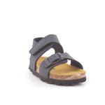 SANDALO BAMBINO NAPPA BLU 008