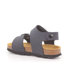 SANDALO BAMBINO NAPPA BLU 008