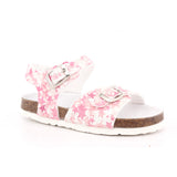 SANDALO BAMBINA GLITTER ESTRELLA FUXIA 005