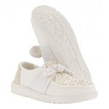 WENDY BOW EMBELLISHMENT WHITE