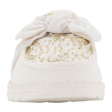 WENDY BOW EMBELLISHMENT WHITE
