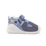 SANDALIA URBAN PIQUE AZUL MARINO