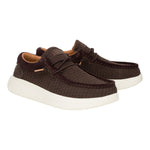 WALLY COMF WOVEN MOLE BROWN/MULTI