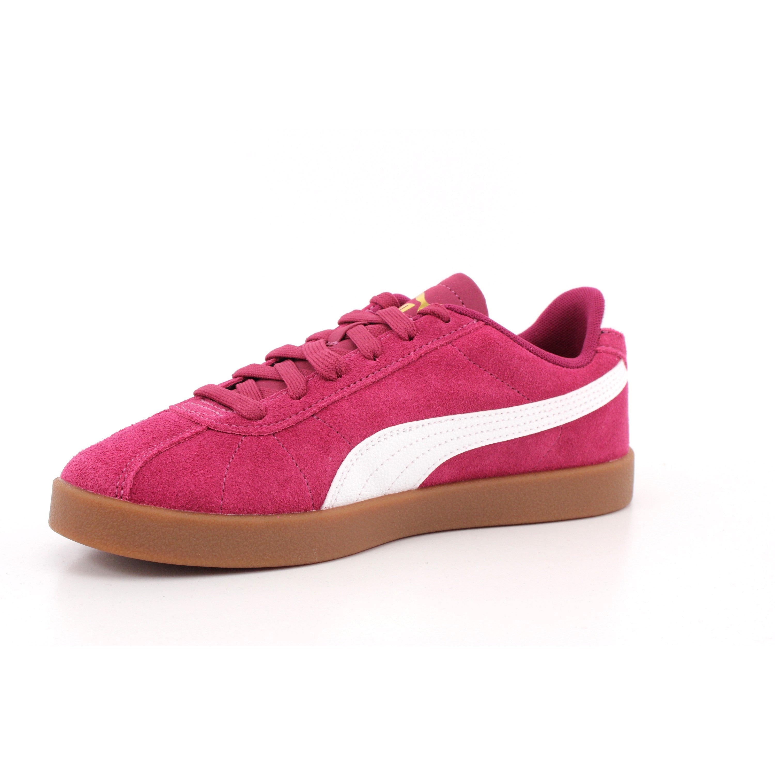 PUMA CLUB II JR BERRY-PUMA WHITE