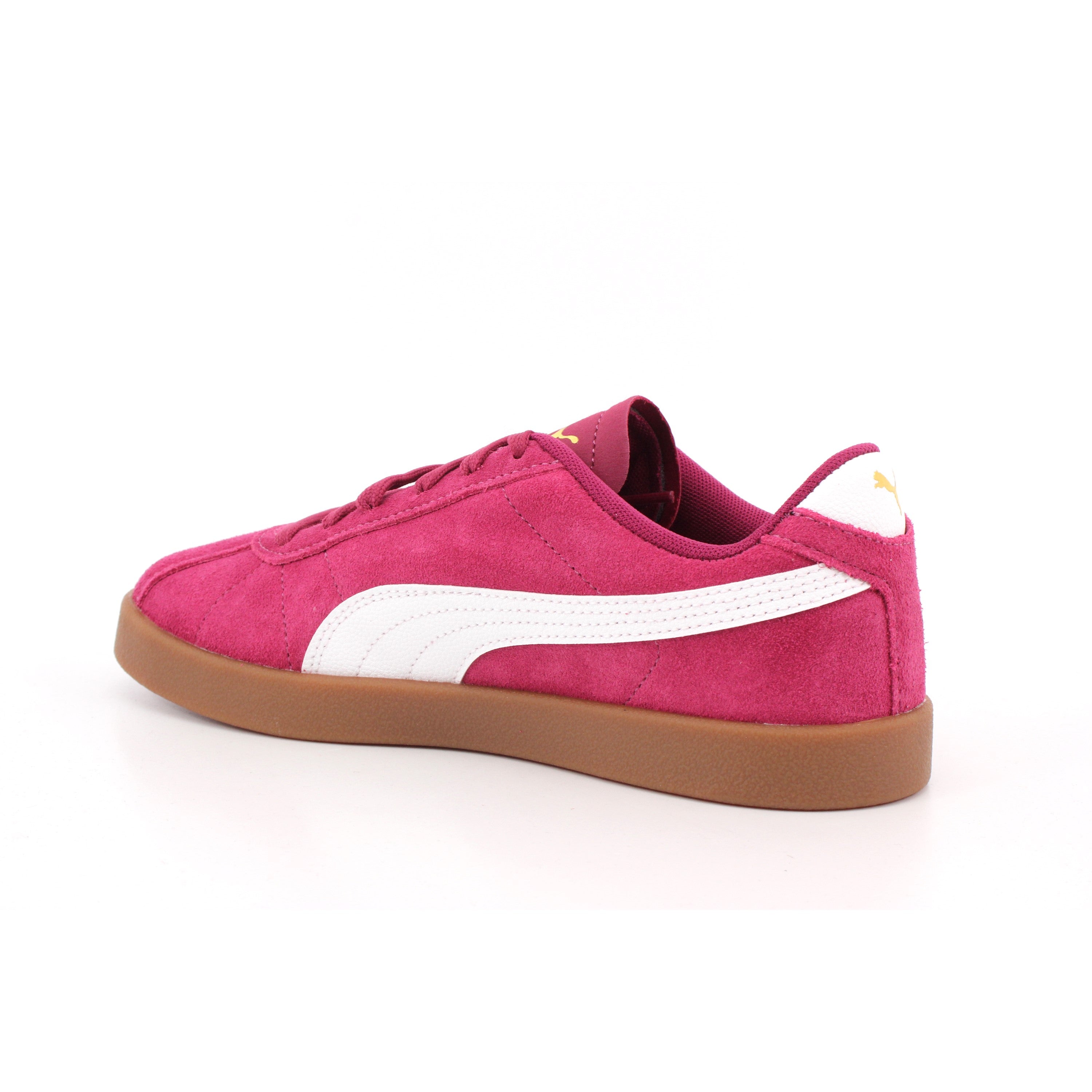 PUMA CLUB II JR BERRY-PUMA WHITE