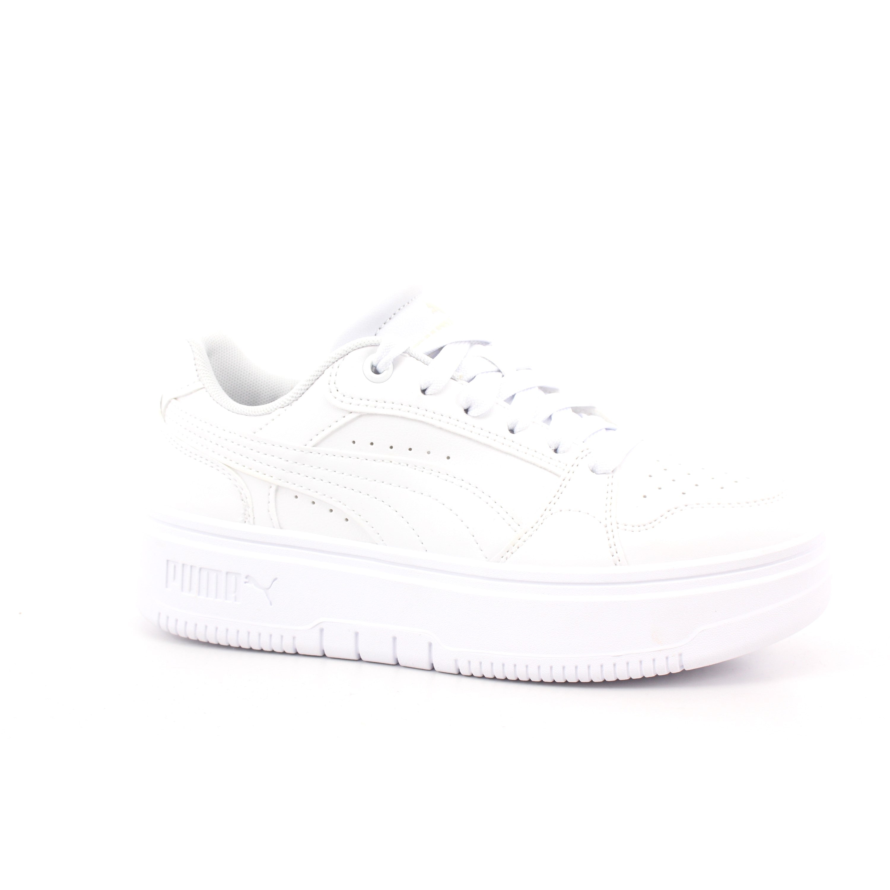 REBOUND FEMME JR,PUMA WHITE-VAPOR GRAY