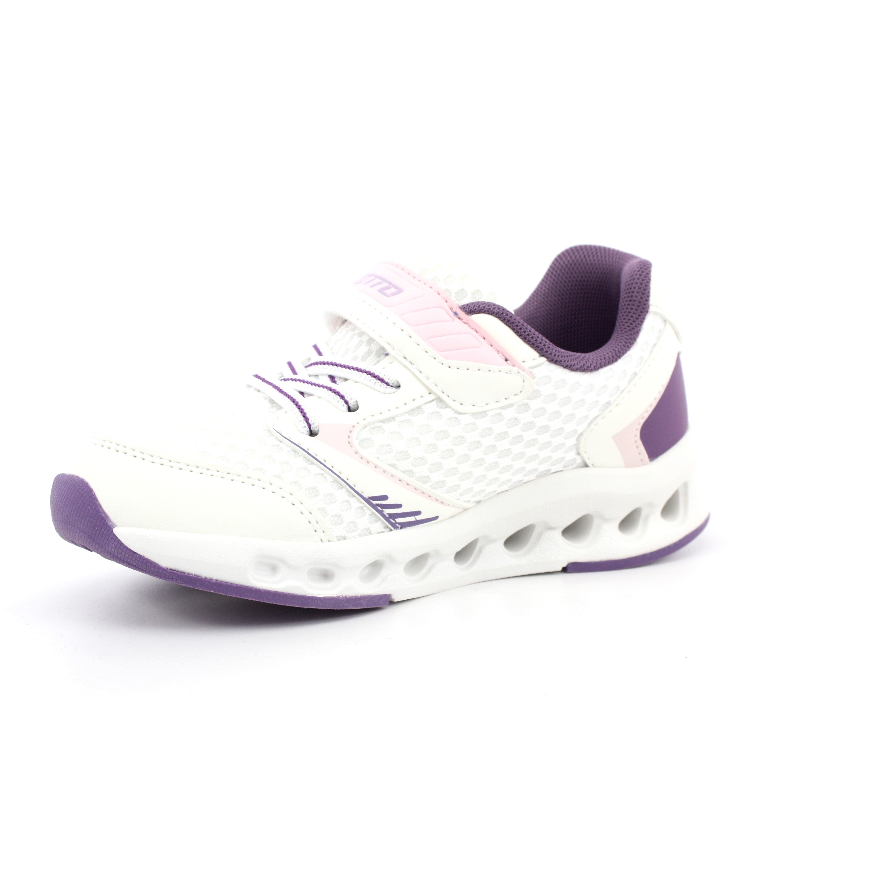 ARRIBA AMF CL S WHITE/CHINESE VIOLET/BARELY PINK