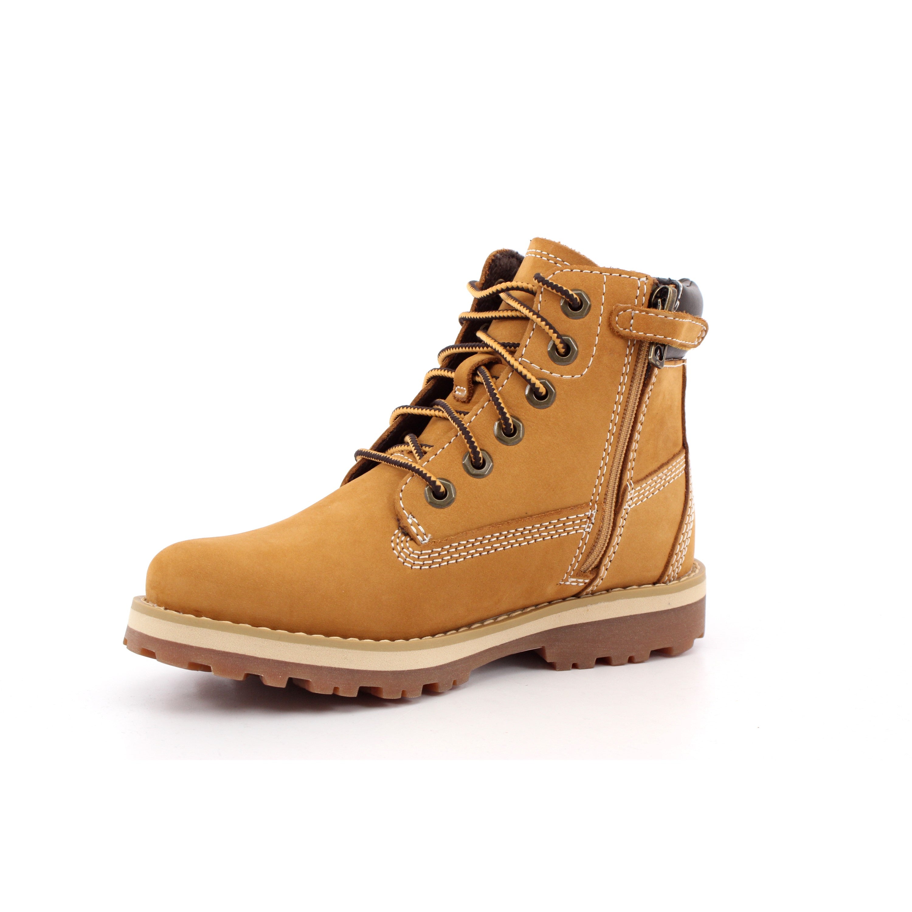 COURMA KID MID LACE UP BOOT WHEAT 2311