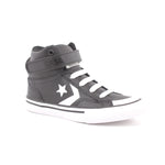CON PRO BLAZE STRAP LEATHER HI BLACK/WHITE